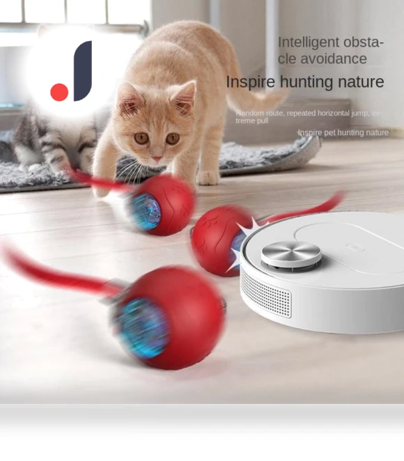Interactive Smart Ball for Cats — Cat Playthings, Xinsheng