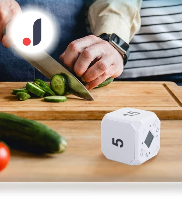 LED Display Cube Digital Timer — Timers, hongruid