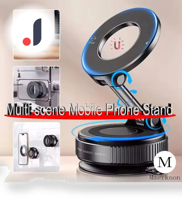 Magnetic Car Phone Holder — Dashboard Installation Kits, JOHO
