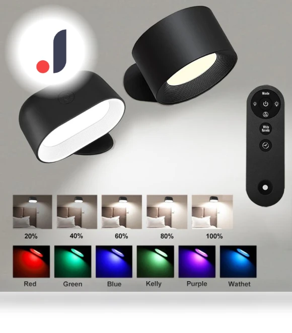 Magnetic LED Wall Light — Book Lights, JOHO - CarGear