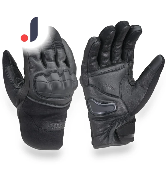 Motorcycle Genuine Leather Palm Soft Smartphone Gloves — Gloves, JP Create mege