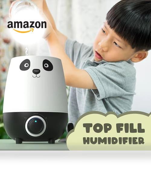 Panda Humidifier — Air Moisturizers, Everlasting Comfort