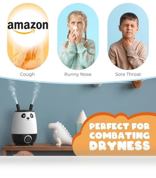 Panda Humidifier — Air Moisturizers, Everlasting Comfort