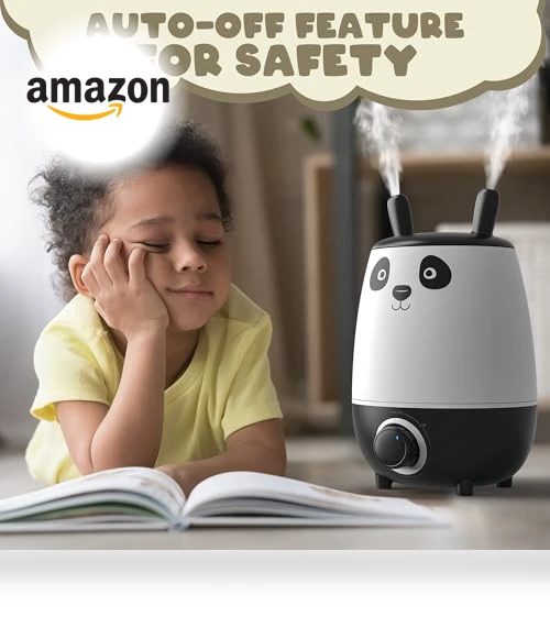 Panda Humidifier — Air Moisturizers, Everlasting Comfort