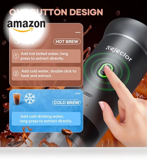 Portable Coffee Maker Espresso Machine — Beverage Warmers, kejector
