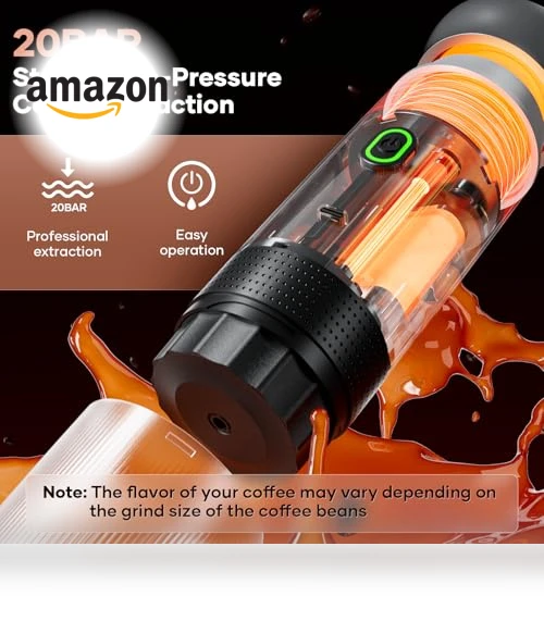 Portable Coffee Maker Espresso Machine — Beverage Warmers, kejector