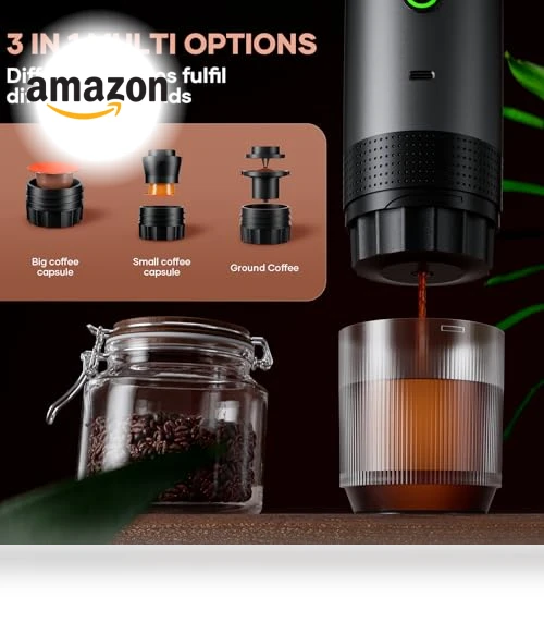 Portable Coffee Maker Espresso Machine — Beverage Warmers, kejector