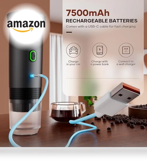 Portable Coffee Maker Espresso Machine — Beverage Warmers, kejector