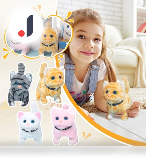 Robotic Simulated Pet Cat — Interactive Animal Companions, happyyu