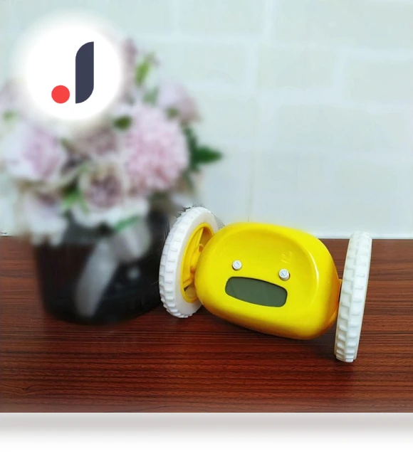 Silent Alarm Clock with Moving Wheels — Alarms & Clocks, Mongolia1