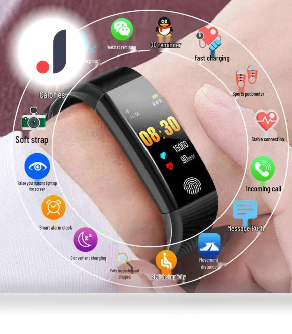 Smart Bracelet with Color Screen — Wearable Accessories, Super Buyer