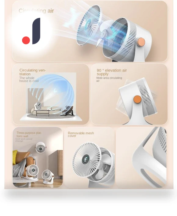 Smart Electric Fan — Stand Fans, JOHO - CarGear