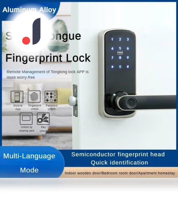 Smart Lock with Fingerprint — Smart Home Security, Crown Global