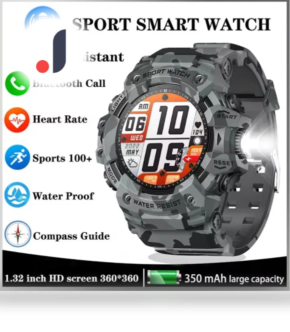 Smart Outdoor Sports Watch — Heart Rate Monitors, Xiaomi