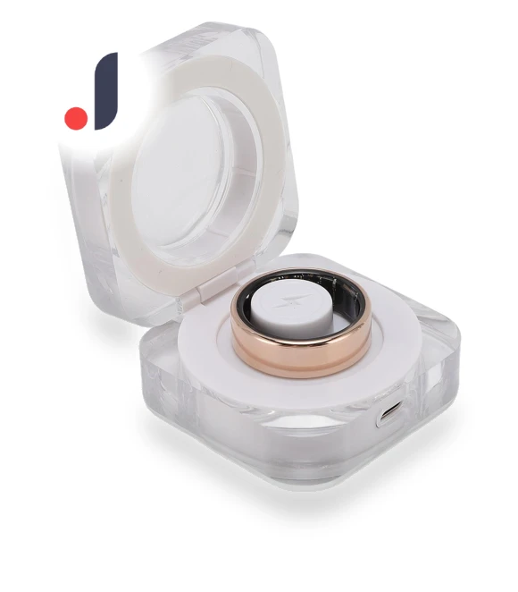 Smart Ring with Charging Case — Smart Rings, OutsideWorld