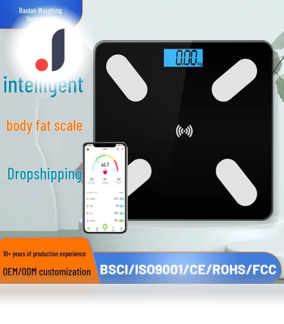 Smart Scale for Weight and Body Fat Measurement — Body Composition Analysis, TrendVibeCN