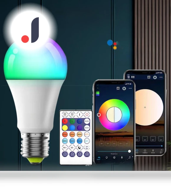 Smart WiFi A60 Color Changing Lamp — Smart Home Modules, TrendVibeCN
