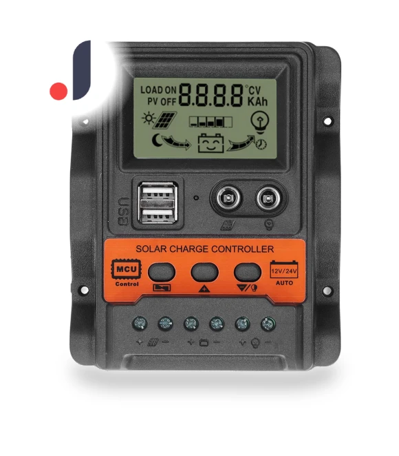 Solar Charge Controller with LCD Display — Chargers, Vestidos