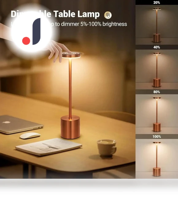 Touch Sensor LED Table Lamp — Desk & Table Lighting, JOHO - CarGear