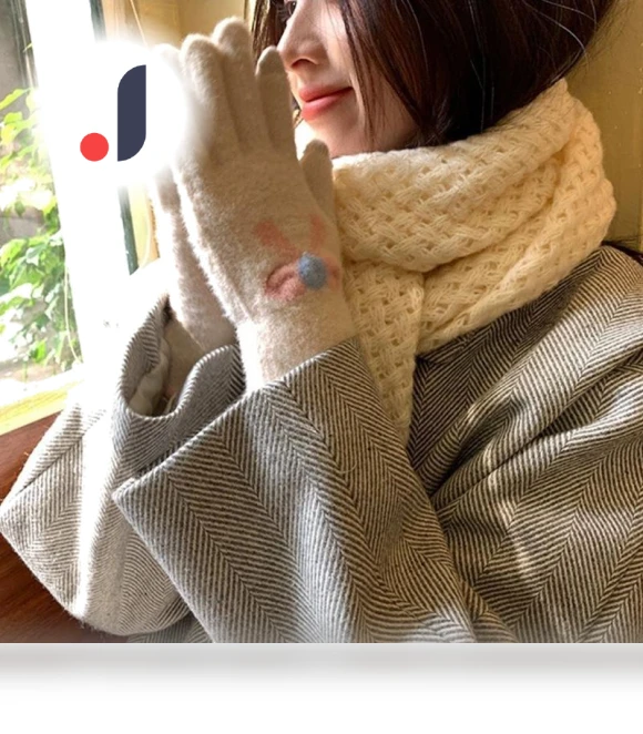 Touchscreen Knitted Gloves — Gloves, Knocked Her