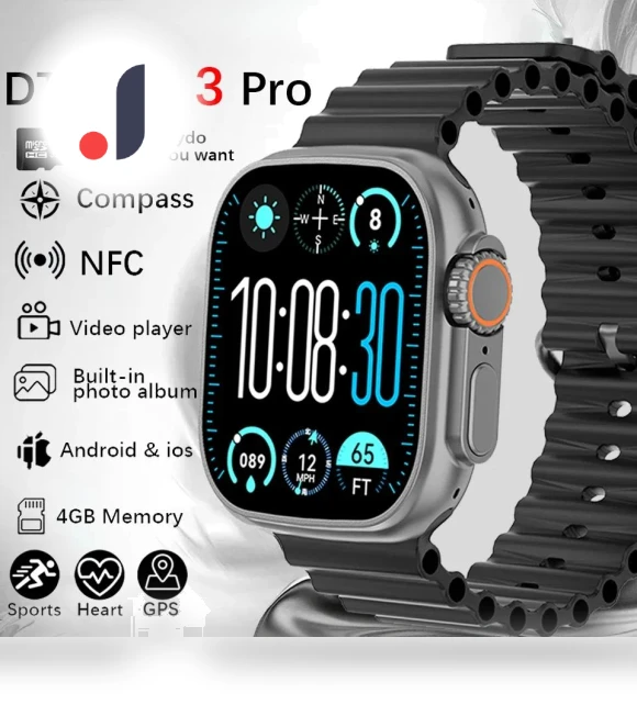 Ultra 3 Smartwatch — Smartwatches, ElectronicsHome