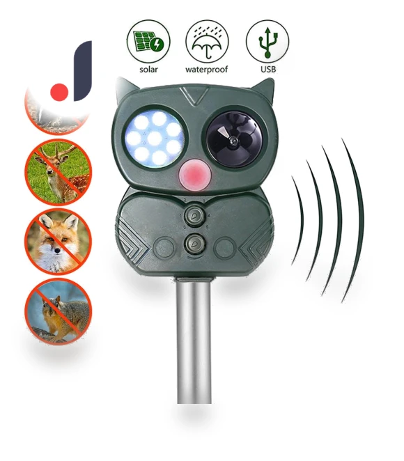 Waterproof Solar Animal Repellent — Repellents, Jakemy