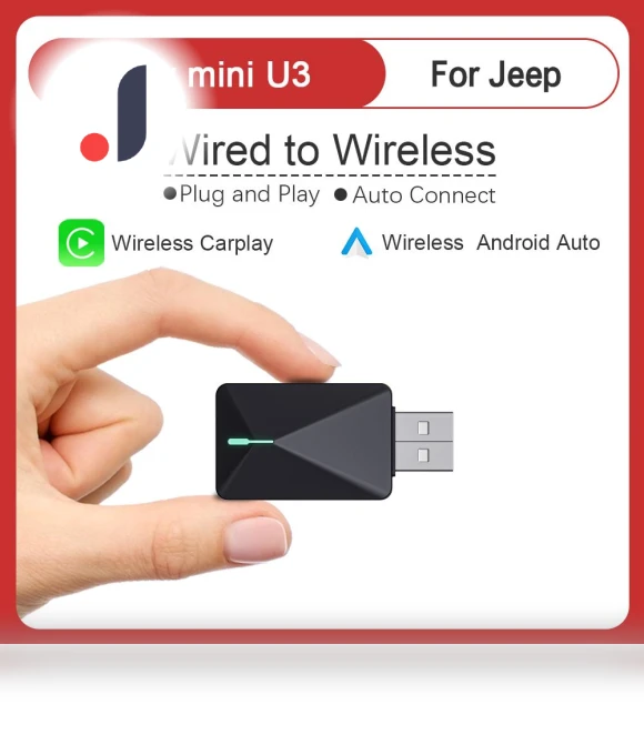 Wireless Carplay Adapter Android Auto Smart Box — Car Accessories & Gadgets, JOHO - CarGear