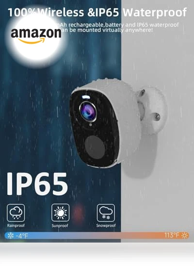 Wireless Outdoor Security Camera — Security Cameras, ELECCTV