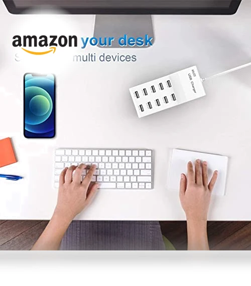 10 Port USB Charging Station — Power Solutions & Surge Protection, Shenzhenshi MinJieSi DianZi Youxiangongsi