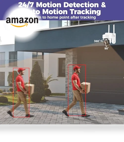 10X Zoom WiFi6 Security Camera System — Security Cameras, xmartO
