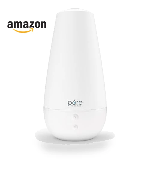 3-in-1 Cool Mist Humidifier, Essential Oil Diffuser & Mood Light — Air Moisturizers, Pure Enrichment