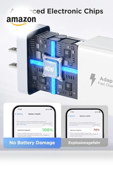 40W 4-Port USB C Fast Charger Block — Chargers, CHONGZHENG (HK)CO. ,LIMITED