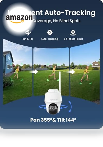 4K Solar Security Camera — Security Cameras, Reolink Digital