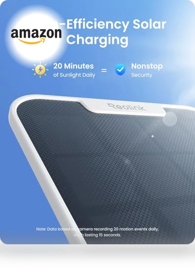 4K Solar Security Camera — Security Cameras, Reolink Digital