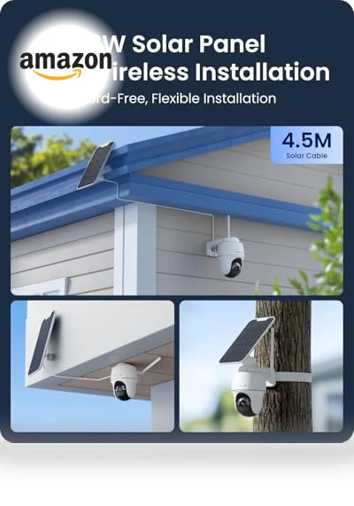 4K Solar Security Camera — Security Cameras, Reolink Digital
