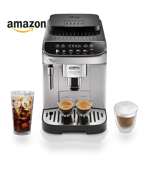 Automatic Espresso & Coffee Machine with Manual Milk Frother — Coffee & Espresso Combos, De'Longhi
