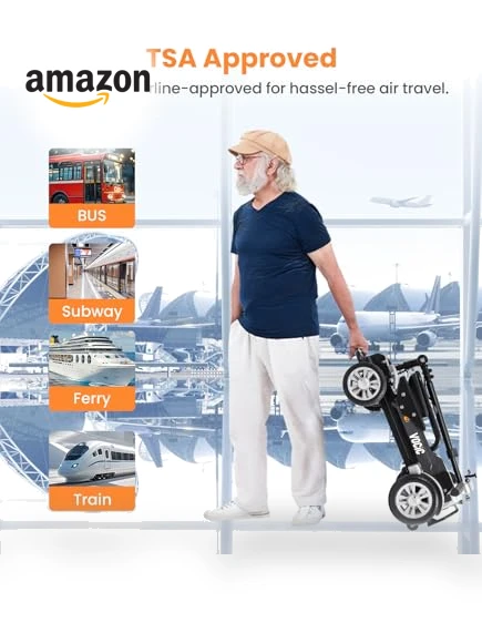 Carbon Fiber Mobility Scooter — Push Scooters, VOCIC
