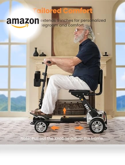Carbon Fiber Mobility Scooter — Push Scooters, VOCIC