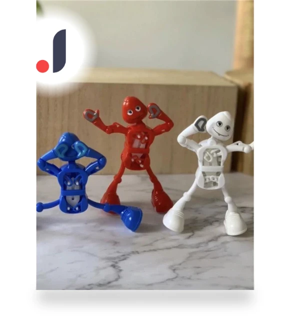 Dancing Cartoon Robot Toy — Wind-up Toys, Super Go