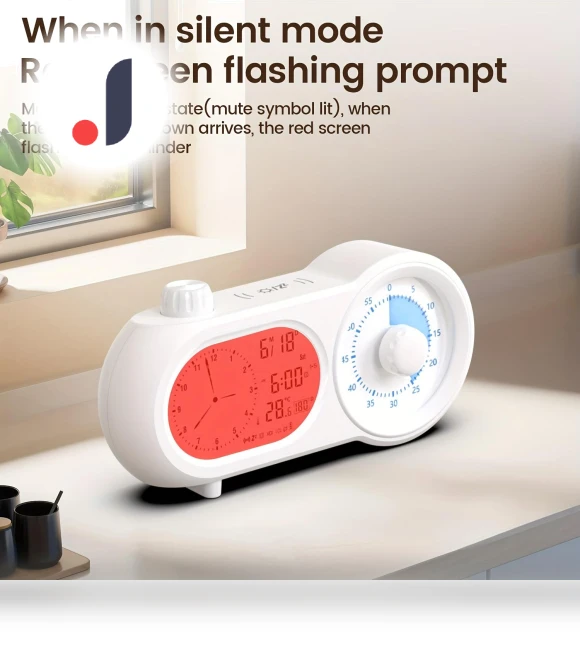 Digital Alarm Clock with Night Light — Alarms & Clocks, Houspace