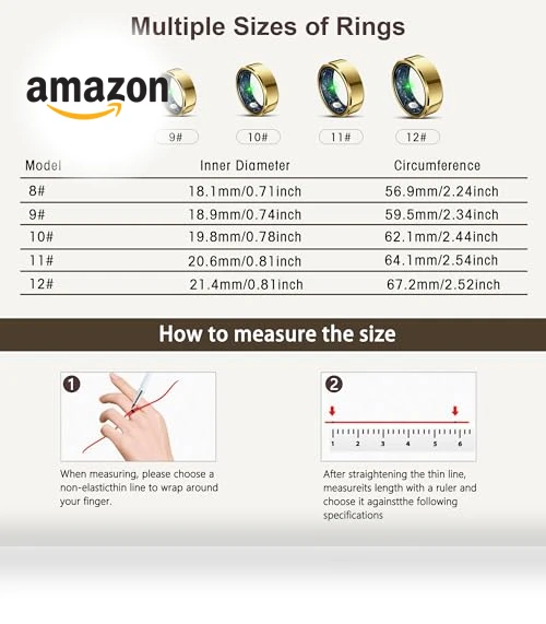 Fitness & Sleep Tracker Smart Ring — Smart Rings, Hunan Constant Li Electronic Technology Co., Ltd.