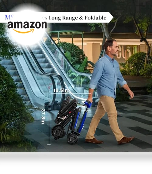 Foldable Mobility Scooter — Push Scooters, Ecomobi