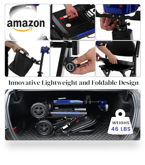 Foldable Mobility Scooter — Push Scooters, Ecomobi