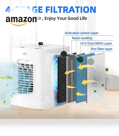 Large Room Air Purifier with Cooling and Humidifying — Activated Carbon Air Purifiers