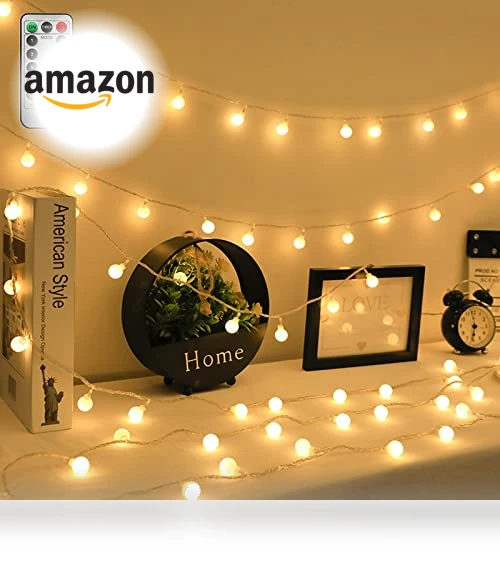 LED Ball String Lights — String Lights, ZIMINGU