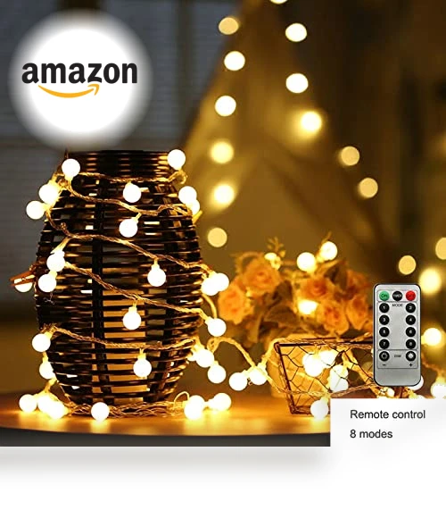 LED Ball String Lights — String Lights, ZIMINGU