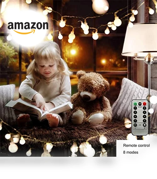 LED Ball String Lights — String Lights, ZIMINGU