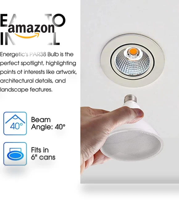 LED Flood Light Bulb — Outdoor Security & Flood Lighting, ENERGETIC SMARTER LIGHTING