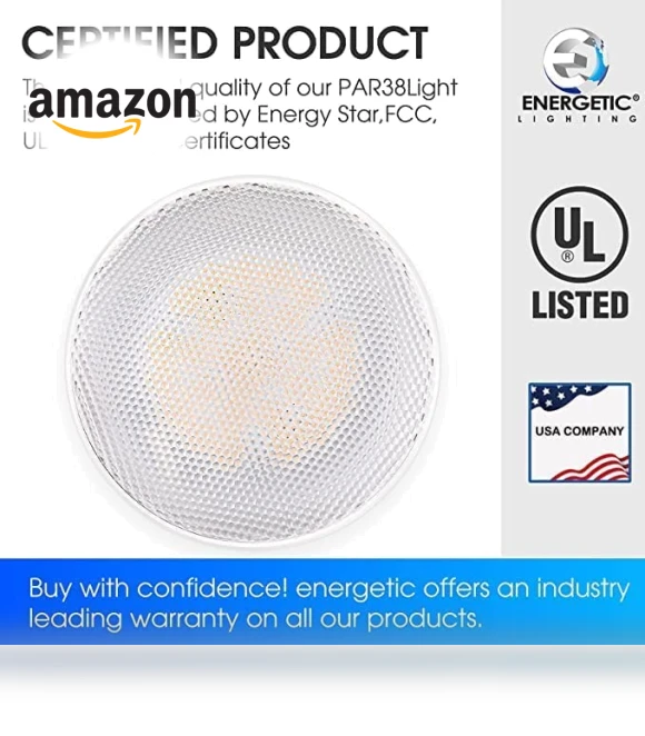 LED Flood Light Bulb — Outdoor Security & Flood Lighting, ENERGETIC SMARTER LIGHTING