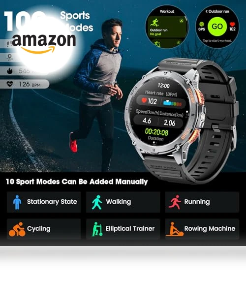 Military Smart Watch with GPS — Smartwatches, Joautrial